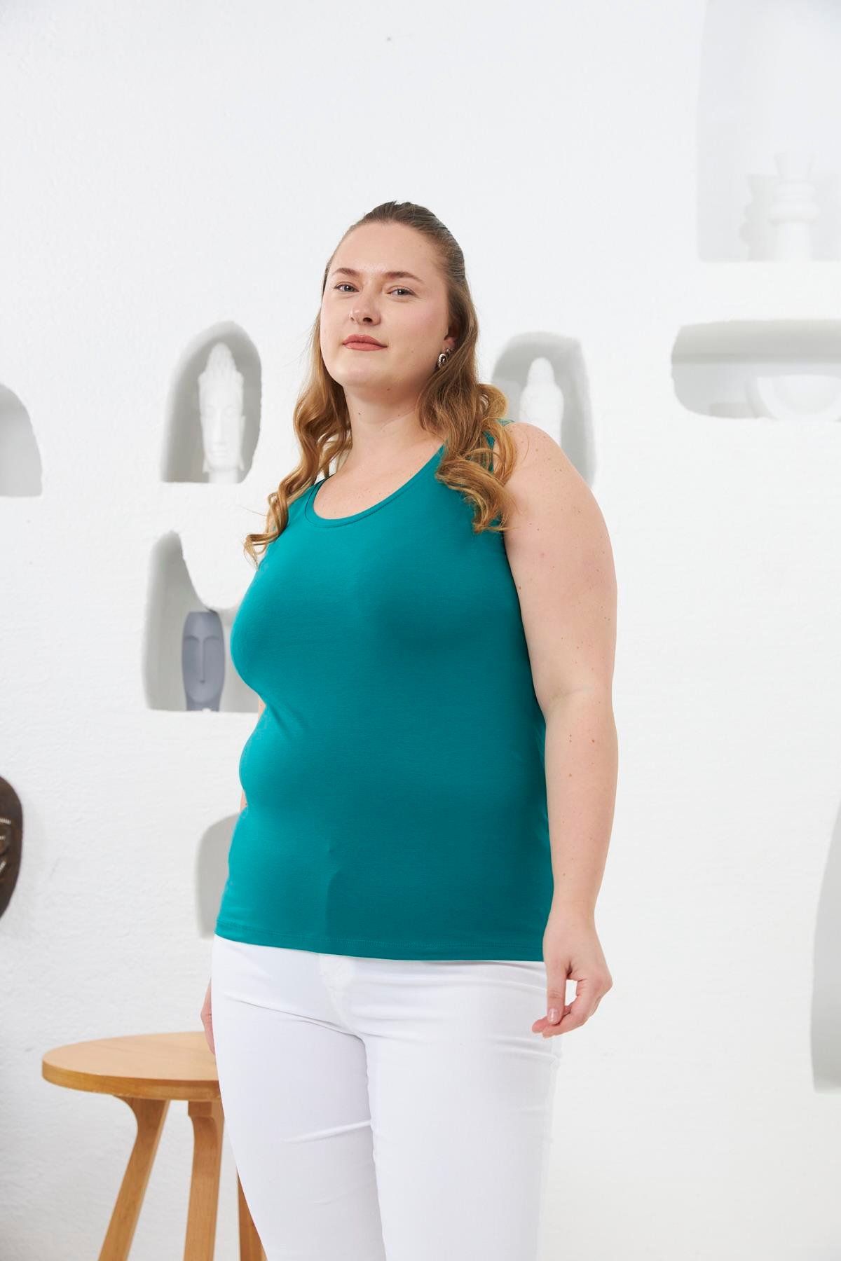 RMG Büyük Beden Yeşil Atlet