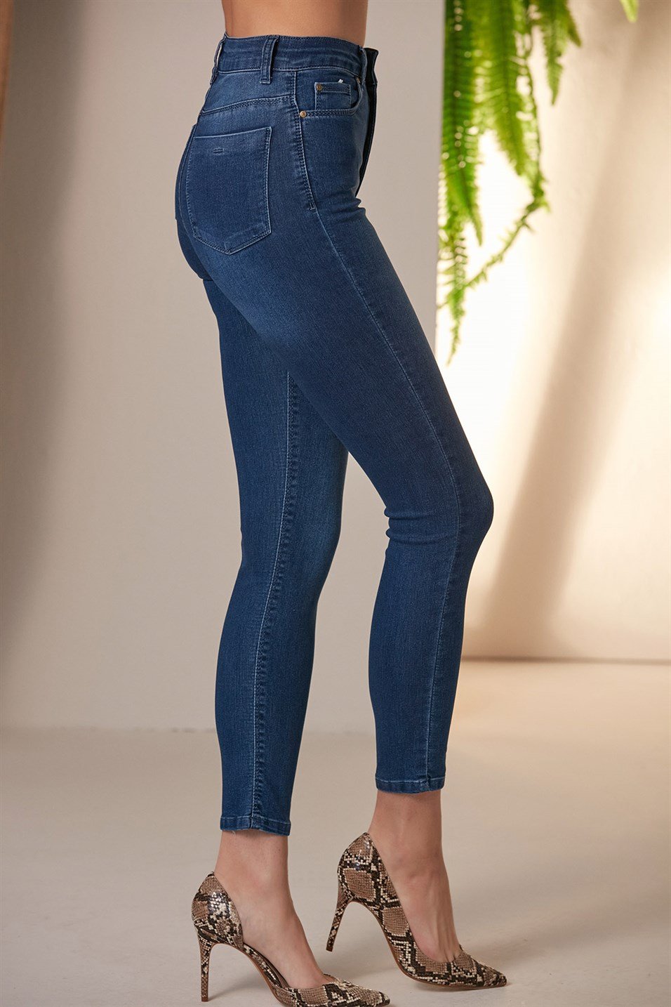 RMG Kim Lacivert Kot Pantolon