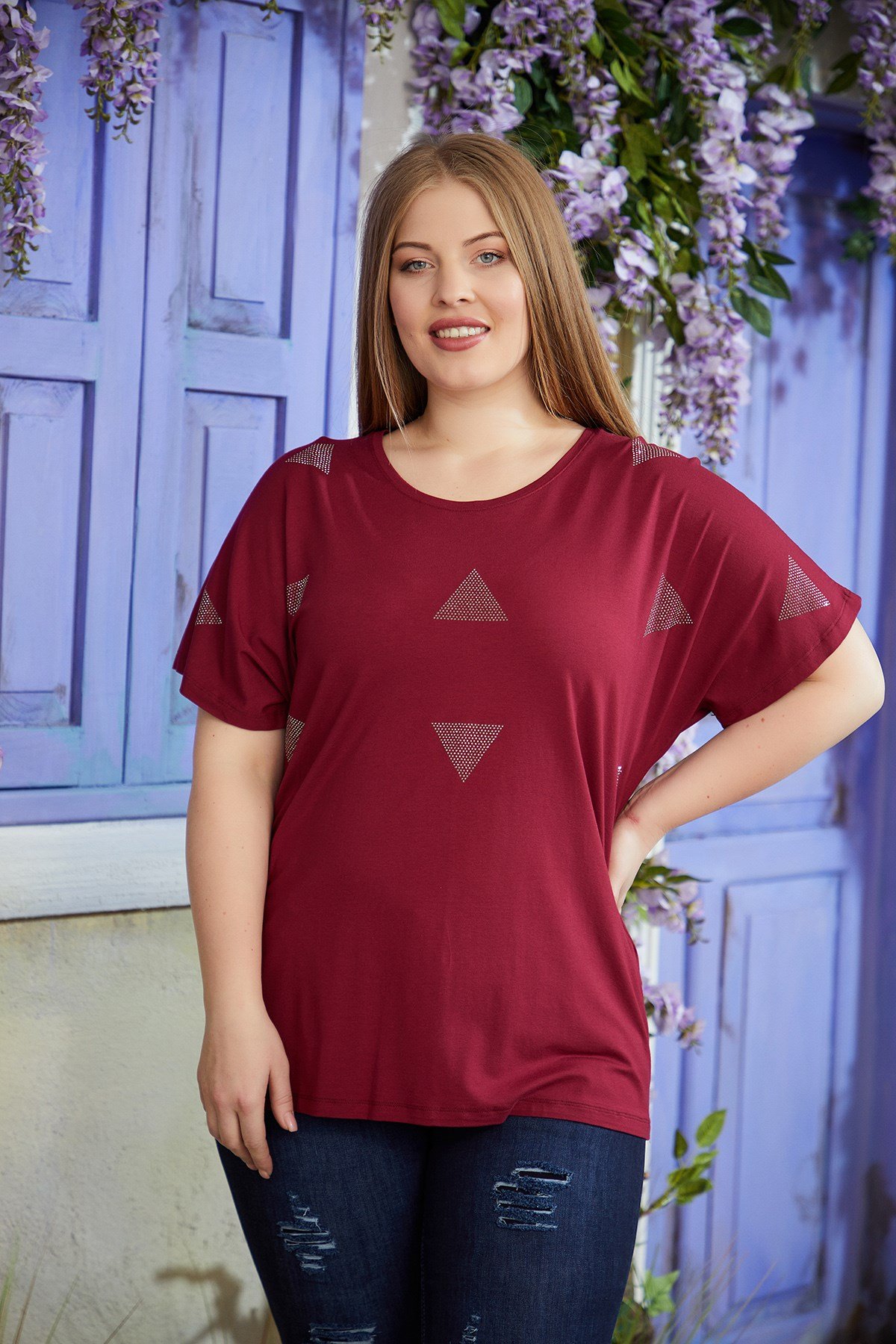 TAŞLI T-SHIRT  44-50