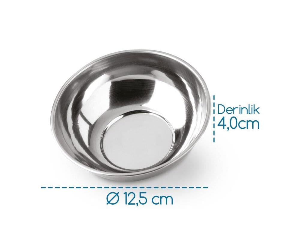 Abant Çelik 430 Tas 15 cm No:2
