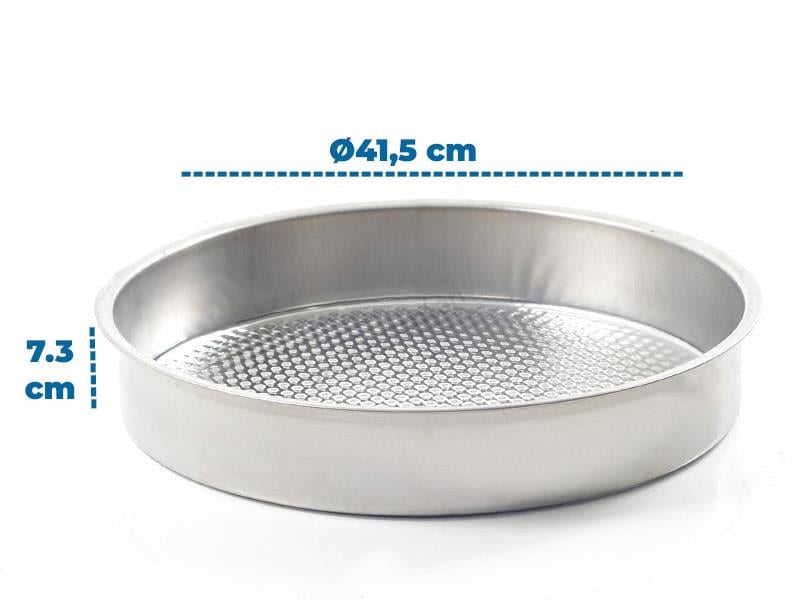 Abant Çelik Çiğ Köfte Tepsisi 41,5 cm No:2