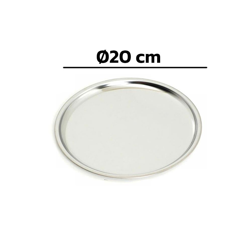 Abant Çelik Diplomat Servis Tabak 20 cm - No : 4