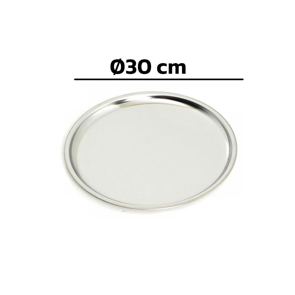 Abant Çelik Diplomat Servis Tabak 30 cm - No : 9