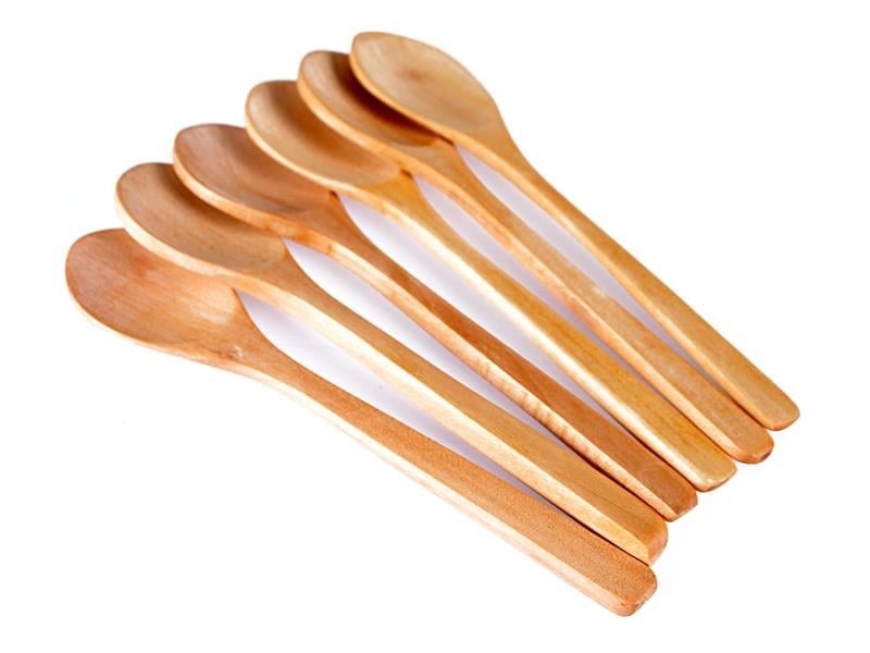 Ahşap Kaşık Seti 6'lı 17 cm