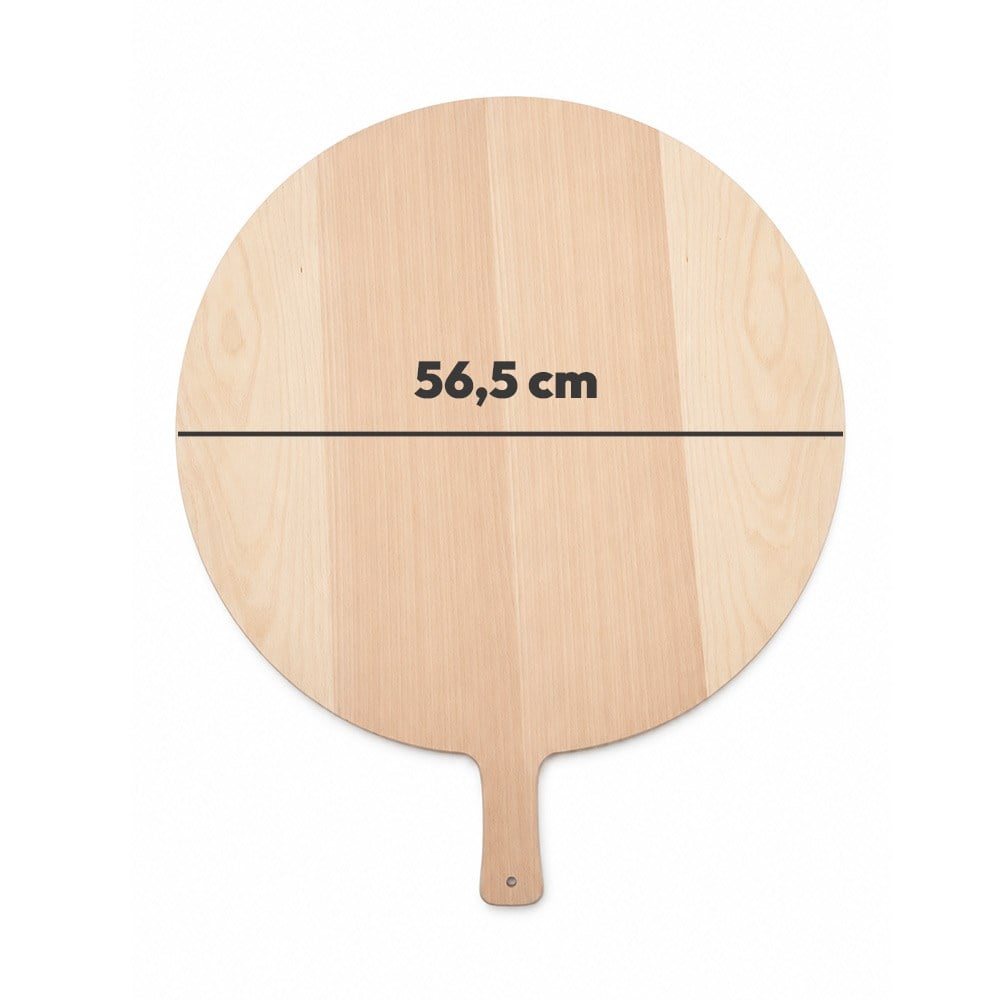 Ahşap Kulplu Hamur Açma Tahtası 56,5 cm