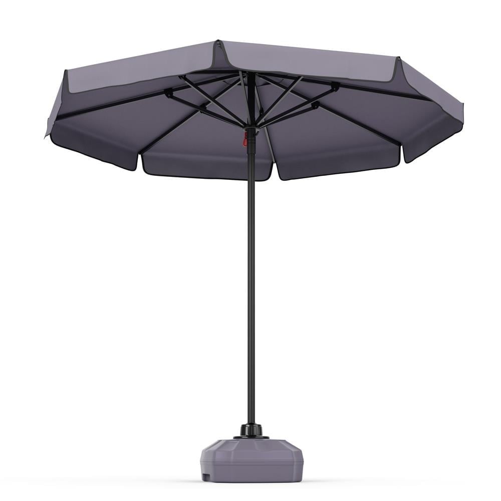 Alezy 317-S Antrasit Polyester Mega Mini Şemsiye Tente 2.25 Metre Çap (50 Litre Bidonlu)