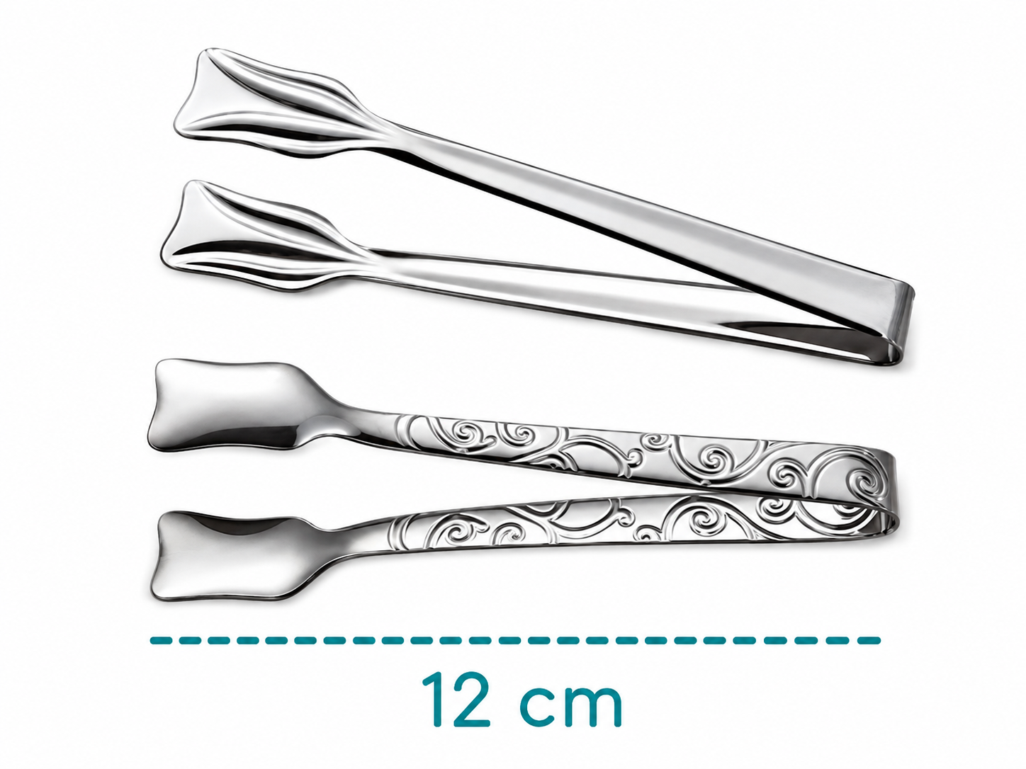 Alezy 430 Çelik Şeker Maşası 12cm