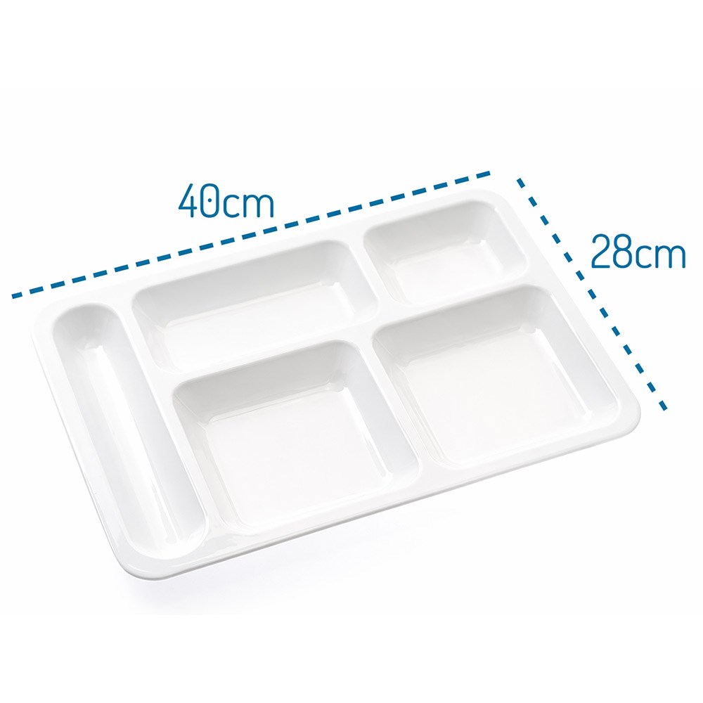 Alezy 5120 Plastik Tabldot 5 Gözlü