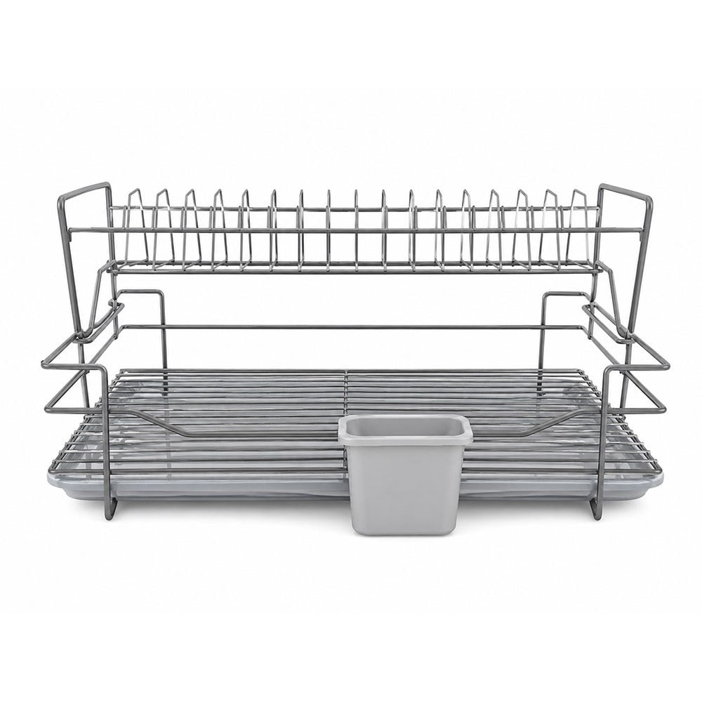 Alezy 517 Metal Tezgah Üstü Tabaklık-Bulaşıklık