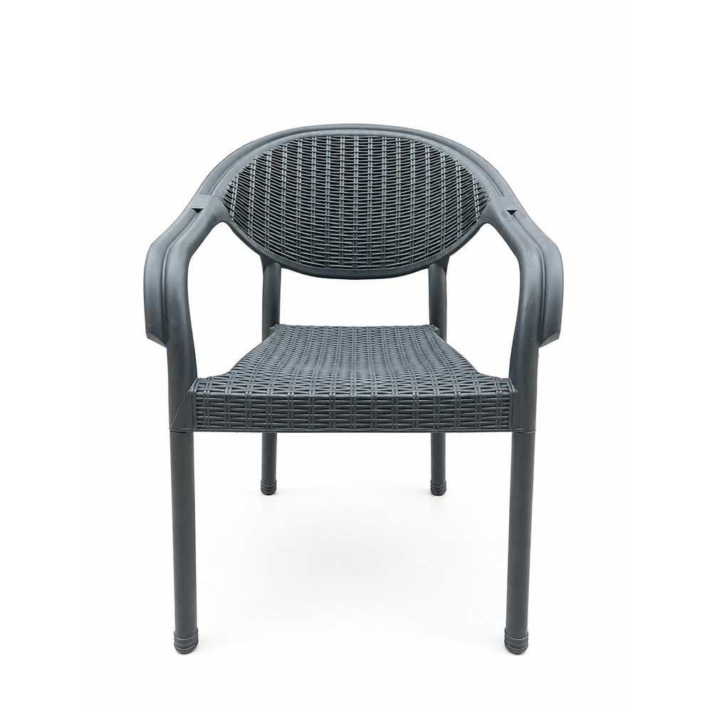Alezy Atlantis Rattan Desenli Kollu Koltuk