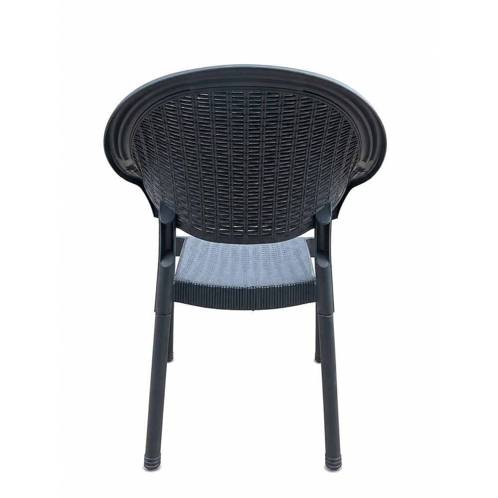 Alezy Atlantis Rattan Desenli Kollu Koltuk