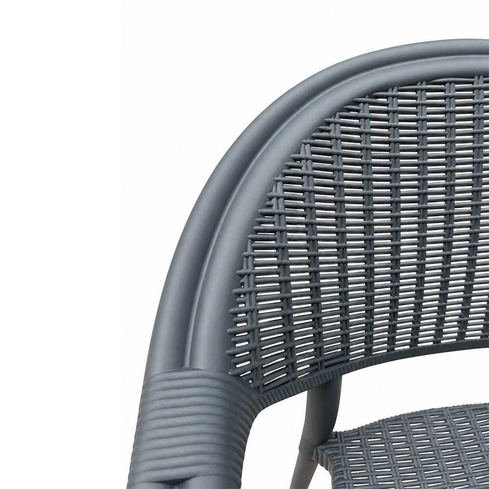 Alezy Atlantis Rattan Desenli Kollu Koltuk