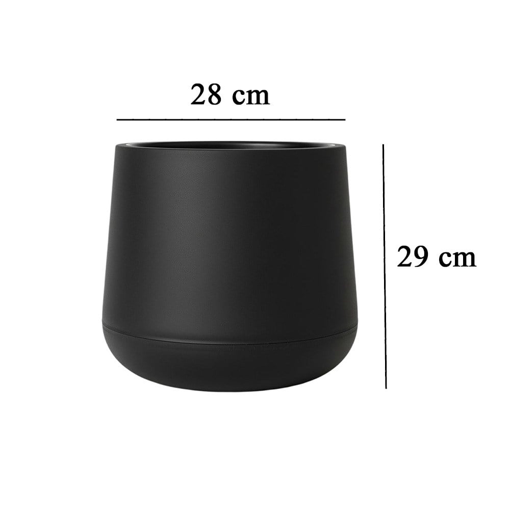 Alezy Atlas Renkli Kendinden Drenajlı Saksı 7 Litre No:4