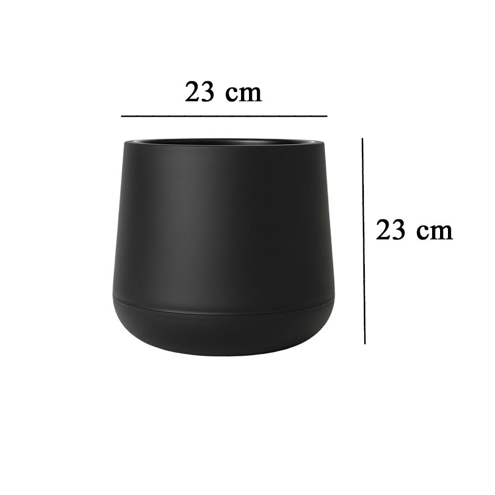 Alezy Atlas Renkli Kendinden Drenajlı Saksı 4 Litre No:3