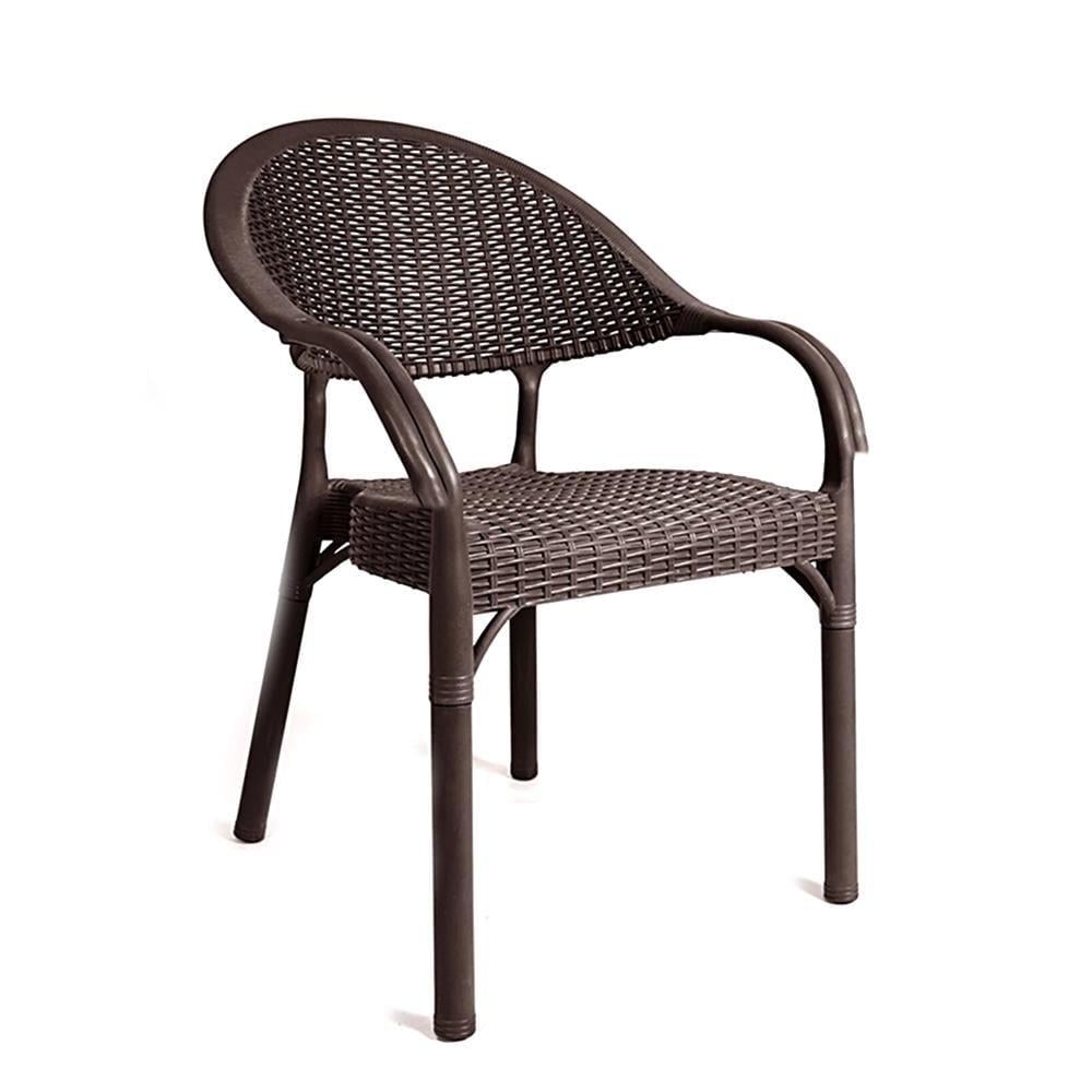Alezy Bambu Rattan Desenli Koltuk