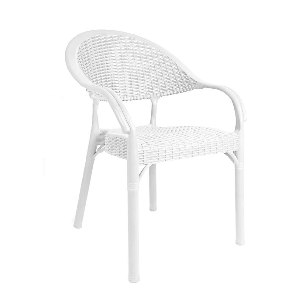 Alezy Bambu Rattan Desenli Koltuk