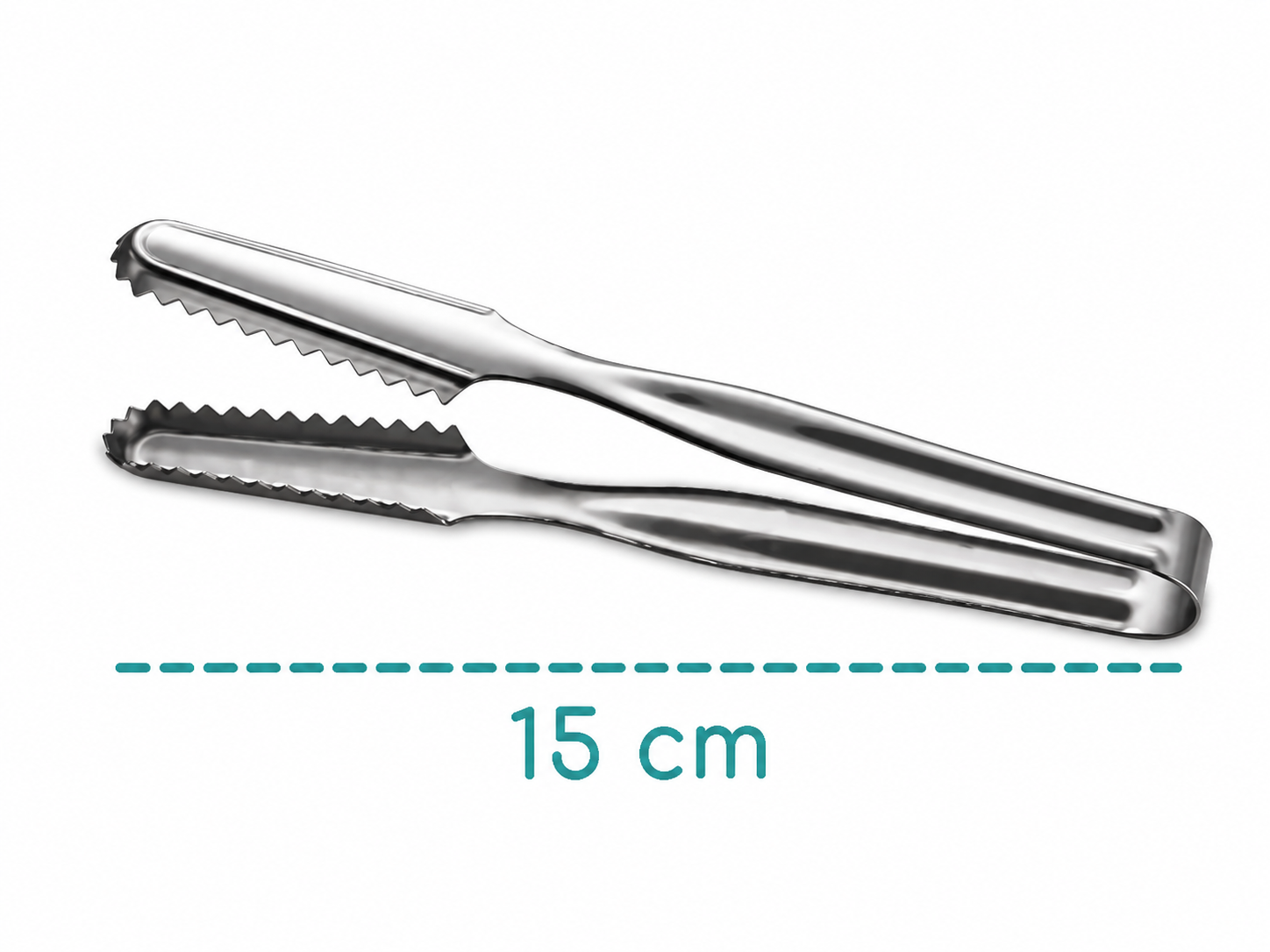 Alezy Çelik 430 Buz Maşası 15cm