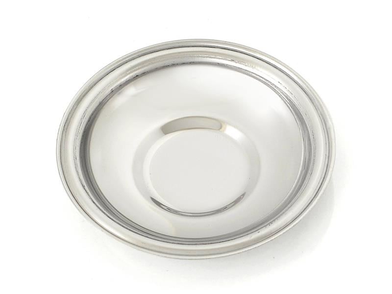 Alezy Çelik Sade Çay Tabağı 10cm 12'li Paket