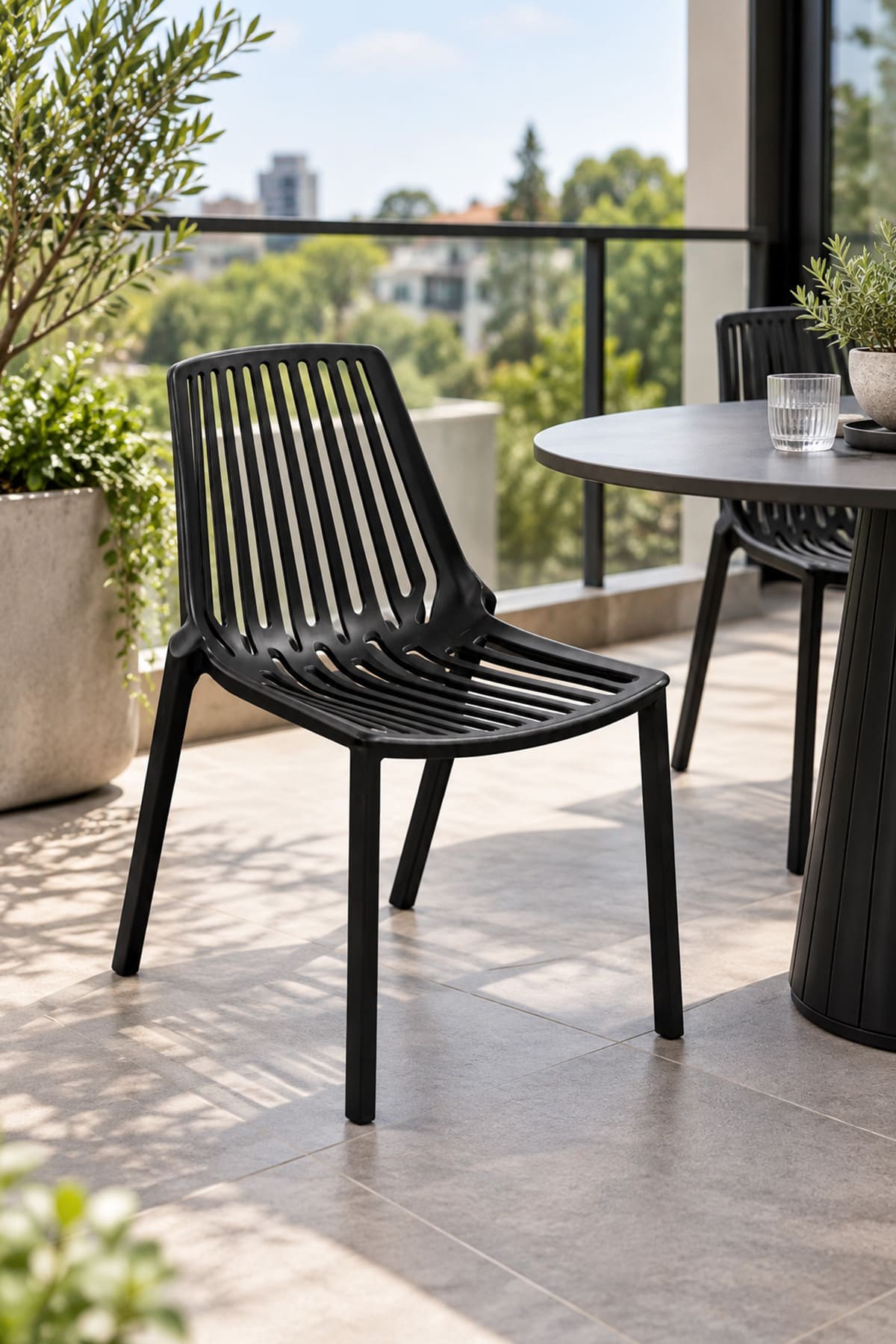 Alezy Jüpiter Bahçe Balkon Sandalye