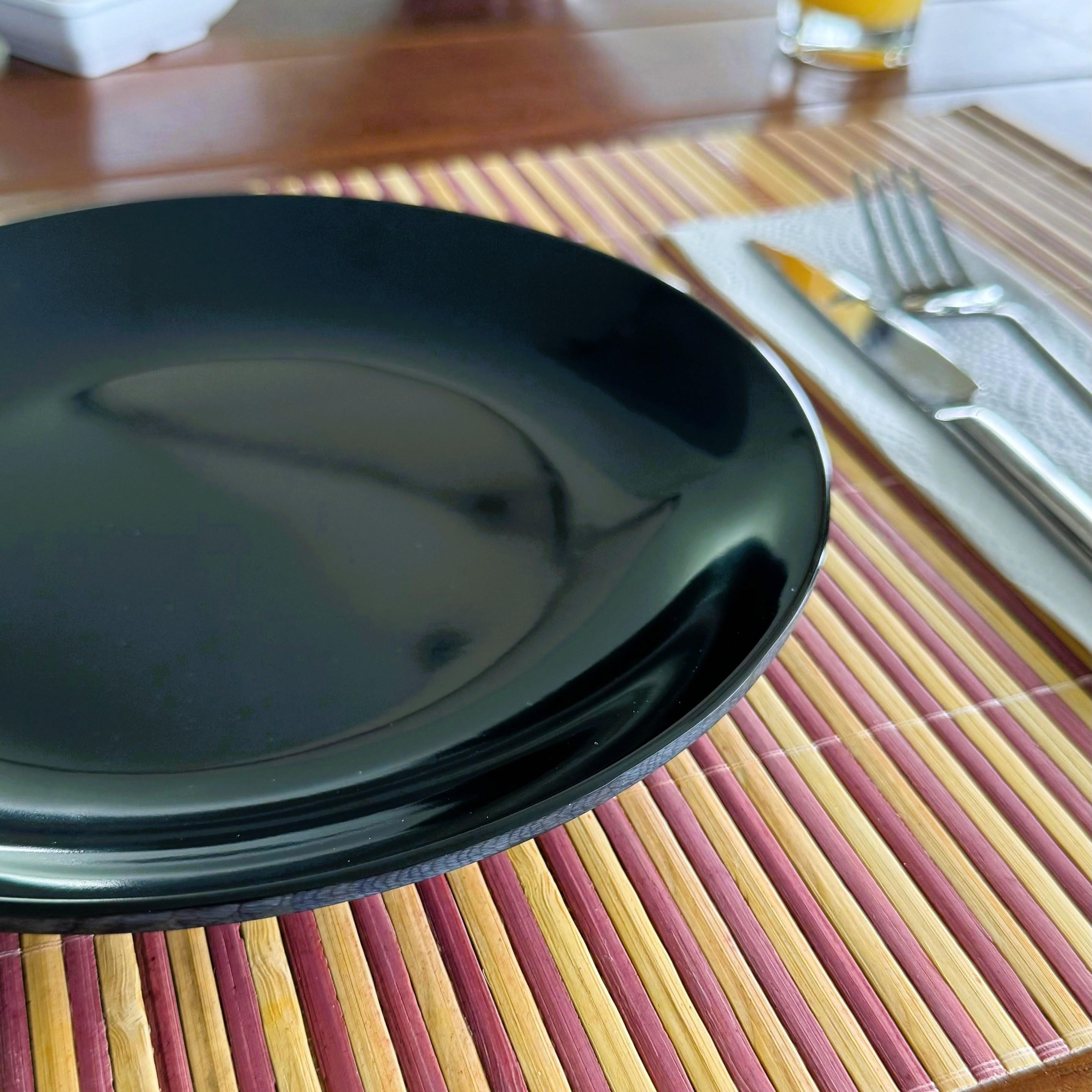 Göreme 177 Termostar Enternasyonel Servis Tabak 21cm Siyah