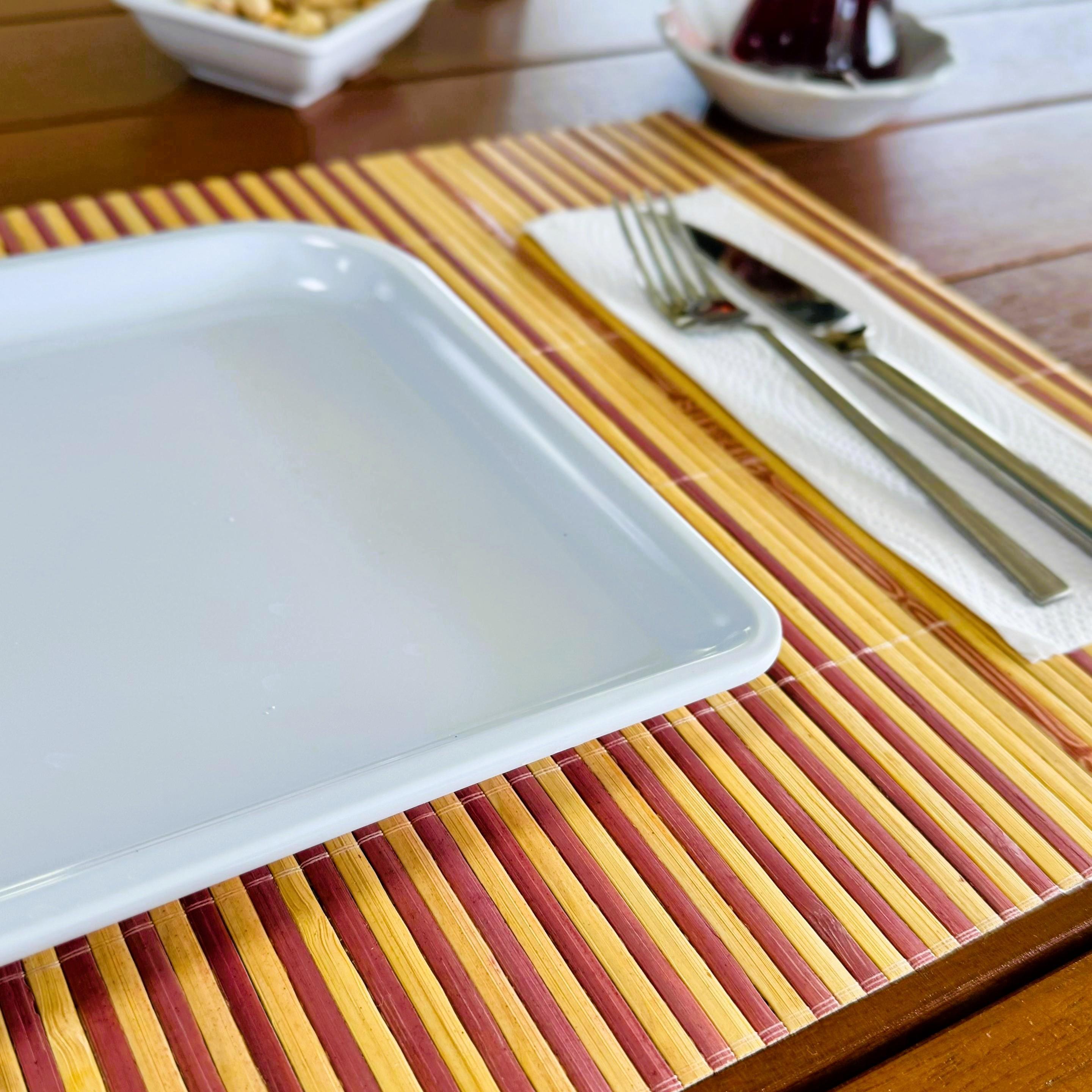 Göreme 479 Termostar Avanos Servis Tabak 19x19 cm Beyaz