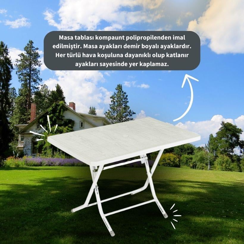 Holiday HD250 Katlanır Masa 70x115 cm