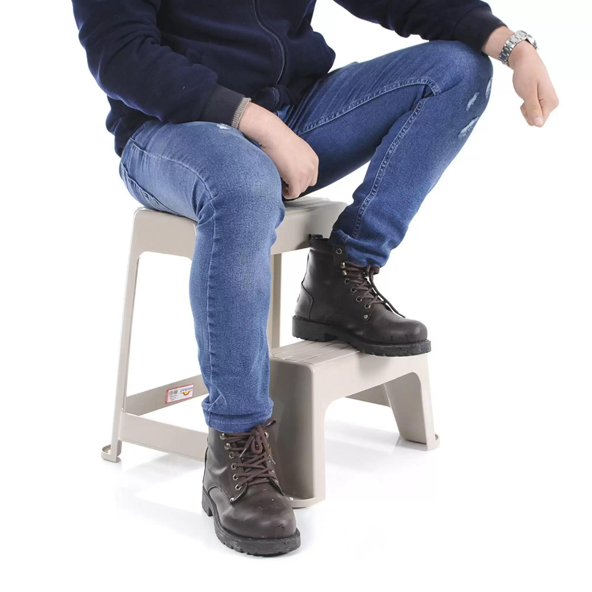 Holiday TB165 Katlı Basamak Tabure Teak