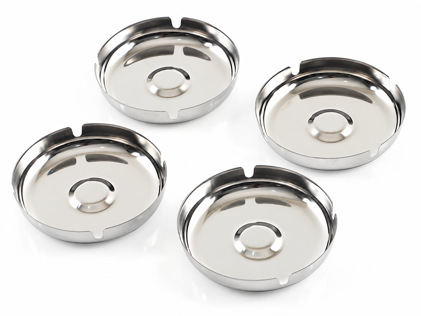 Küllük Açık Yuvarlak Metal Kül Tablası