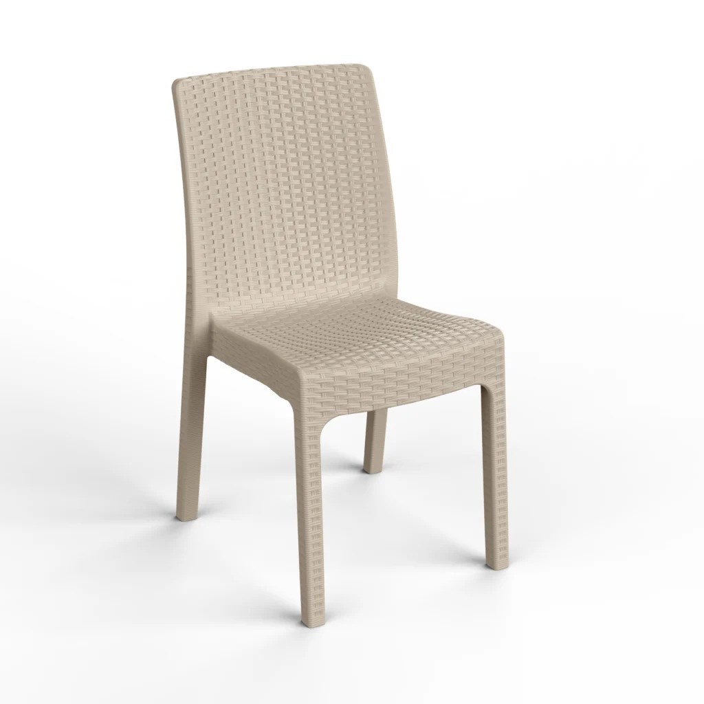 Lilyum Rattan Desenli Bahçe ve Balkon Sandalye