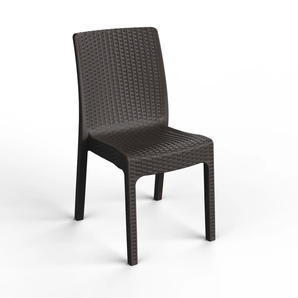 Lilyum Rattan Desenli Bahçe ve Balkon Sandalye