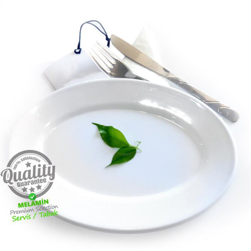 MyDaisy 255 Melamin Kayık Tabak 22cm No:1