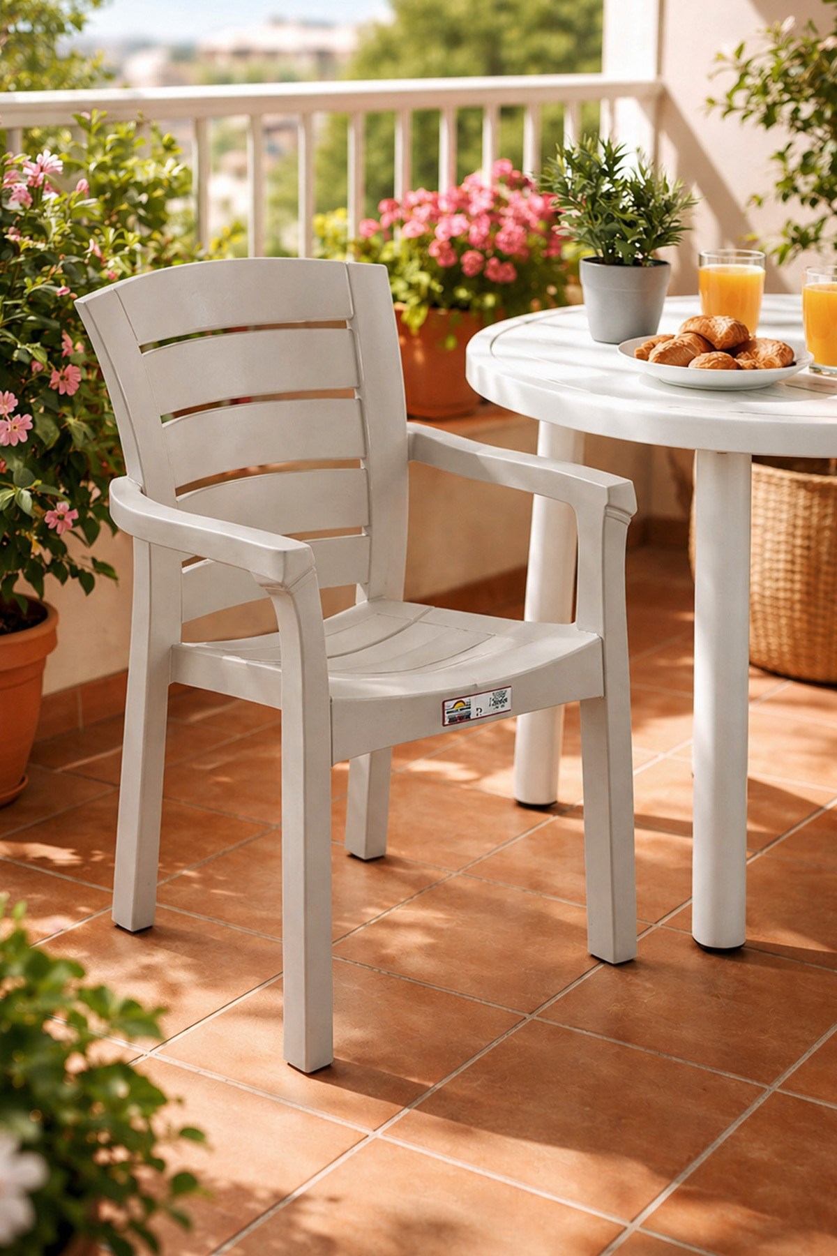 Nova HK510 Napoli Kollu Bahçe ve Balkon Sandalye