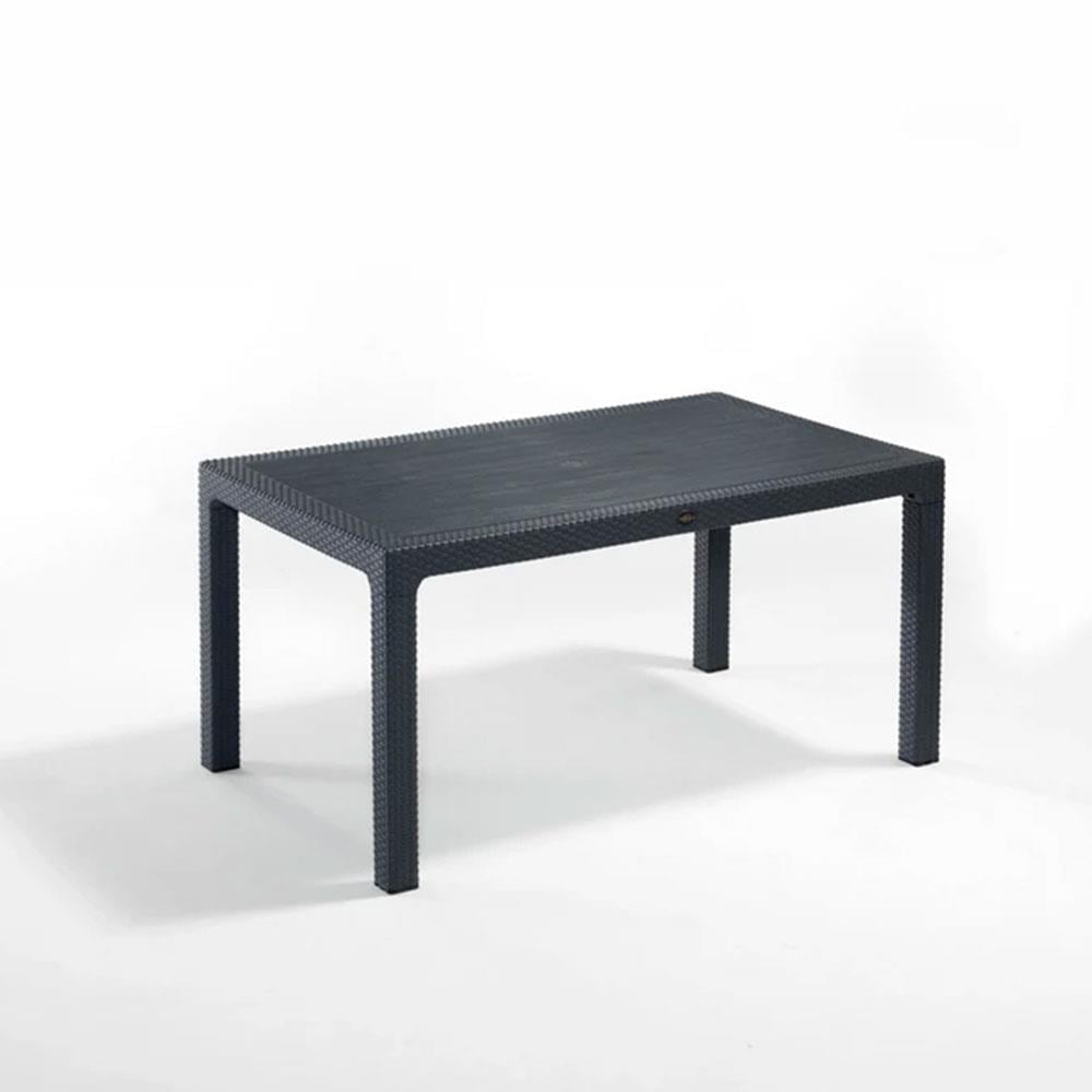 Novussi R002 Rattan Camsız Masa 90x150cm