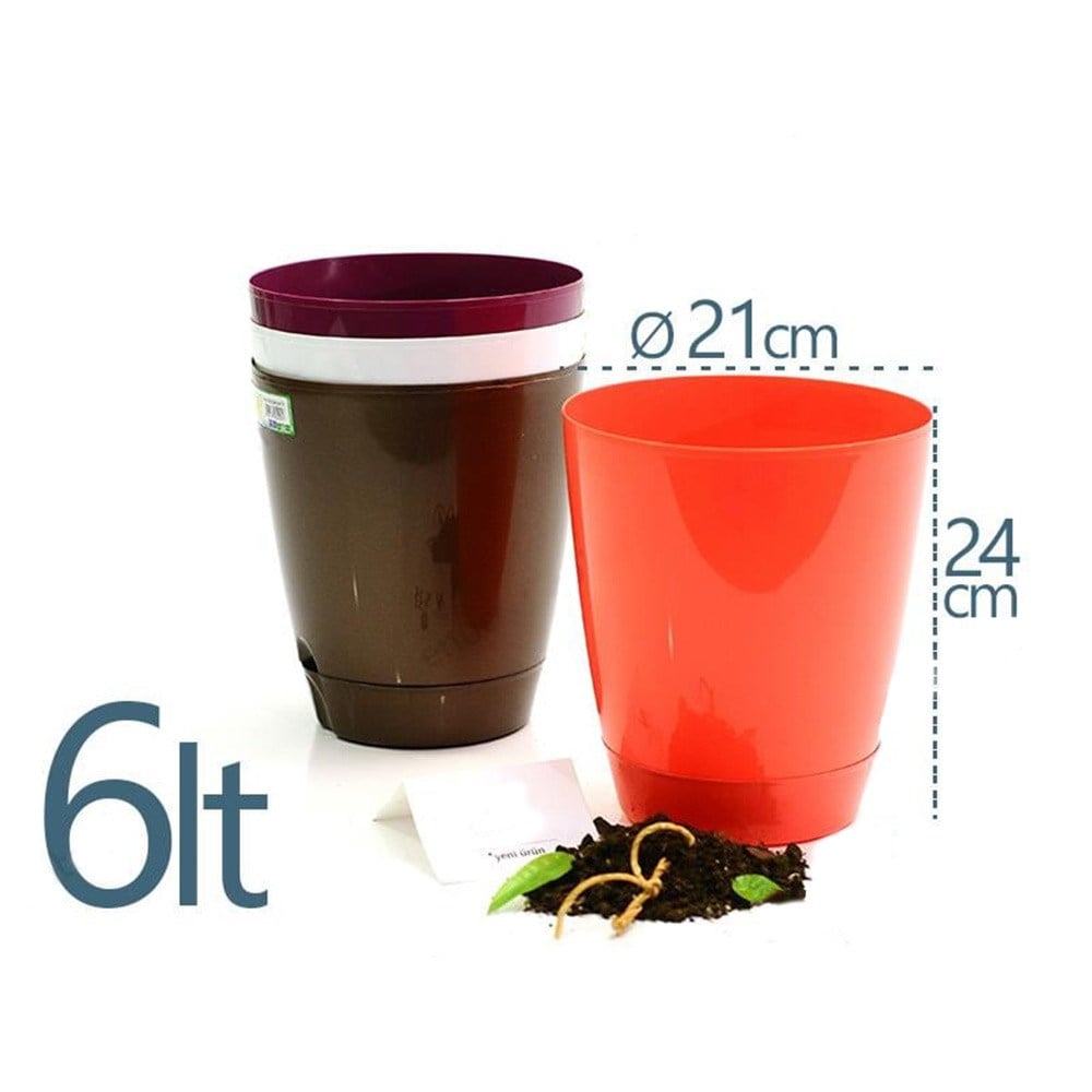 Şenyayla 5420 Decora Saksı No:4 - 6 Litre