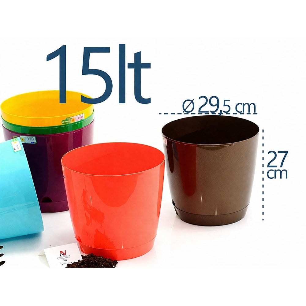 Şenyayla 5430 Decora Saksı No:6 - 15 Litre