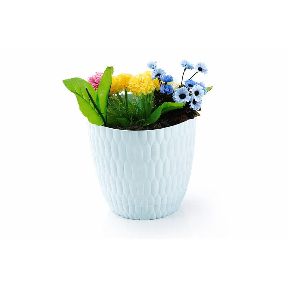 Şenyayla 5444 Desenli Dekoratif Çiçek ve Bitki Saksısı No:4 - 5 Litre