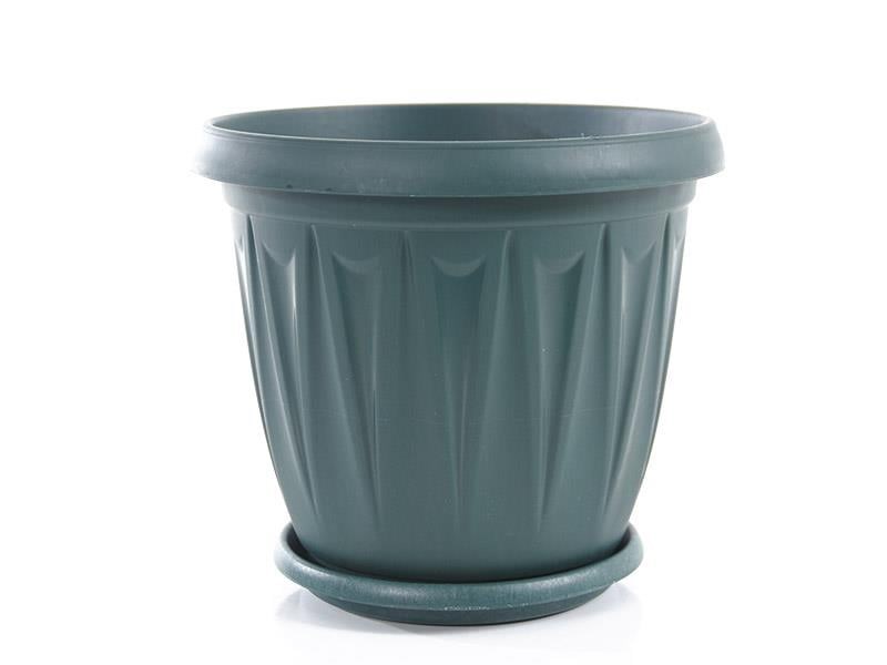Şenyayla 5704 Ürgüp Tabaklı Plastik Saksı No:4 5lt