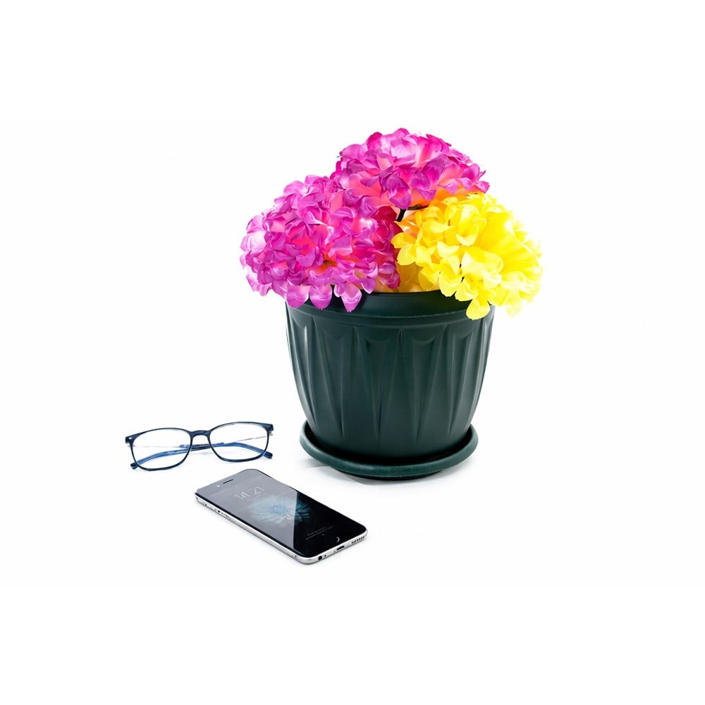 Şenyayla 5704 Ürgüp Tabaklı Plastik Saksı No:4 5lt