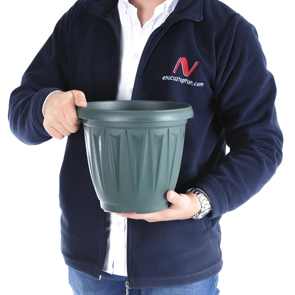 Şenyayla 5704 Ürgüp Tabaklı Plastik Saksı No:4 5lt