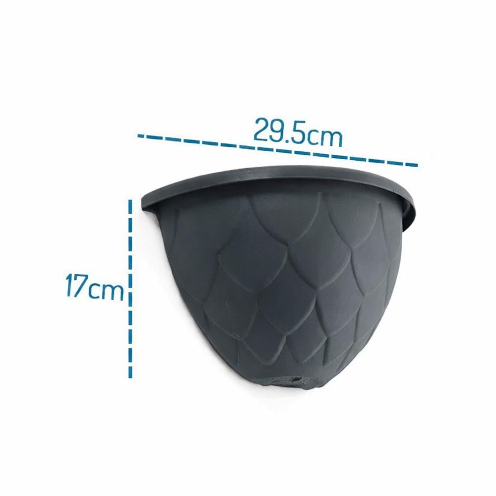 Serinova DD02 Damla Duvar Saksı No:2 - 2.4 Litre