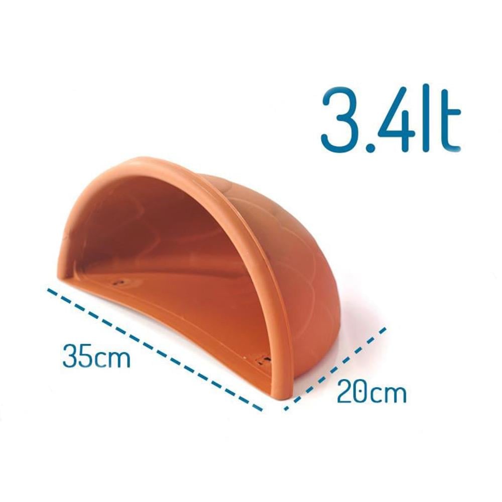Serinova DD03 Damla Duvar Saksı No:3 - 3.4 Litre
