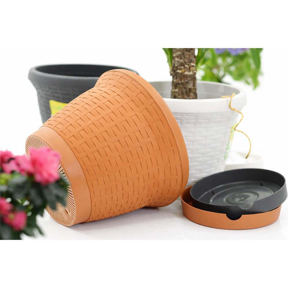 Serinova HS03 Hasır Saksı 10 Litre