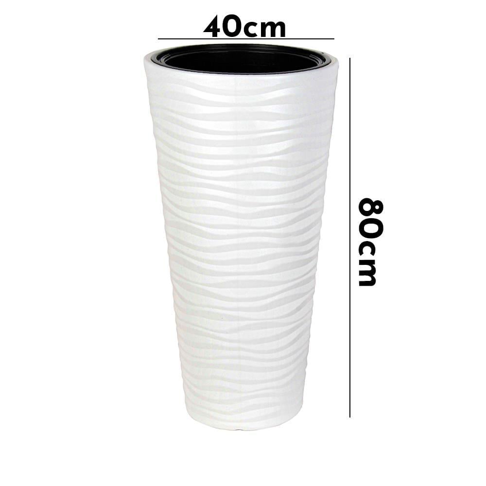 Serinova KVT3 Kumsal Vazo Saksı 13,7 Litre Mocha