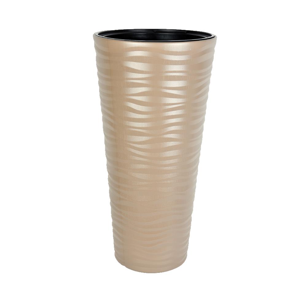 Serinova KVT3 Kumsal Vazo Saksı 13,7 Litre Mocha