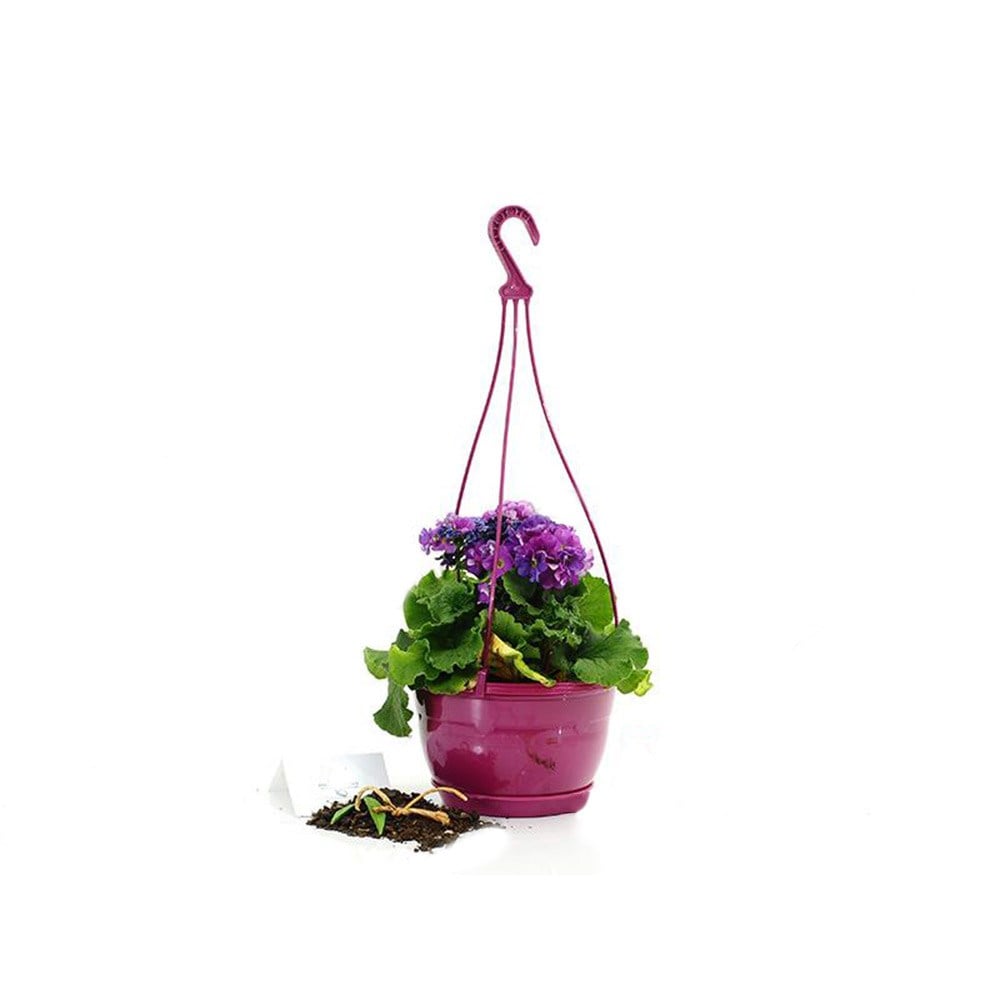 Serinova SM02 Askılı Safir Makrome Saksı 3.4 Litre