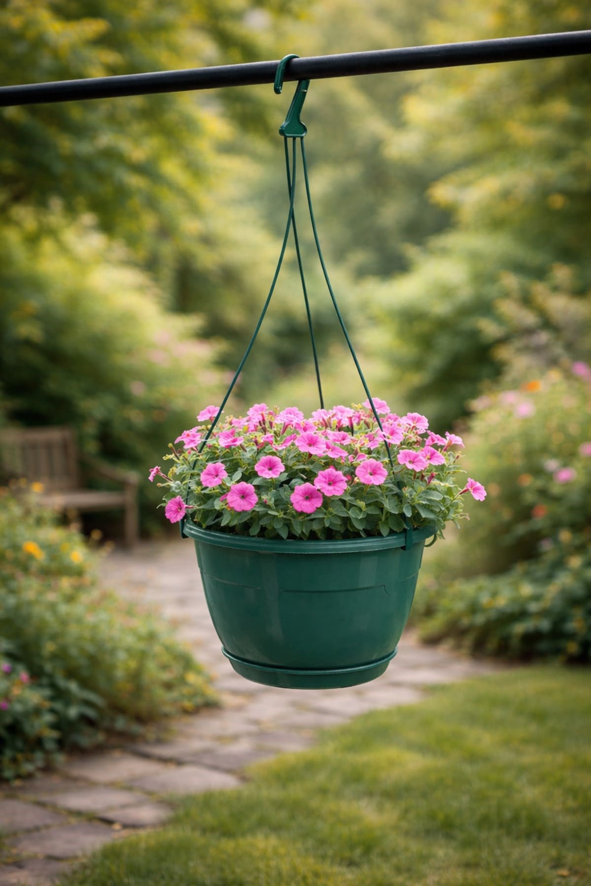 Serinova SM03 Askılı Safir Makrome Saksı 6 Litre