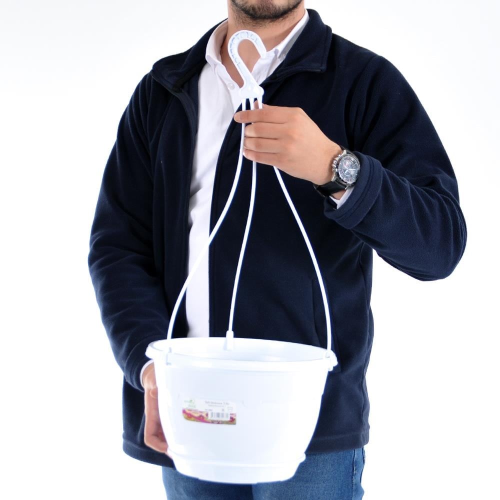 Serinova SM03 Askılı Safir Makrome Saksı 6 Litre