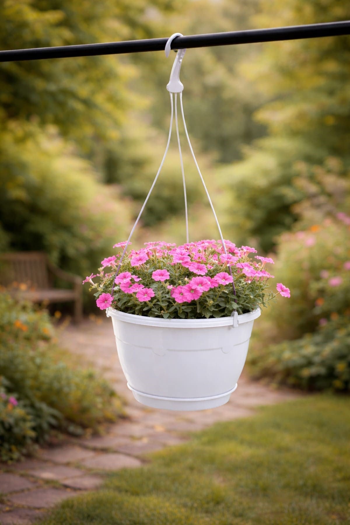 Serinova SM03 Askılı Safir Makrome Saksı 6 Litre