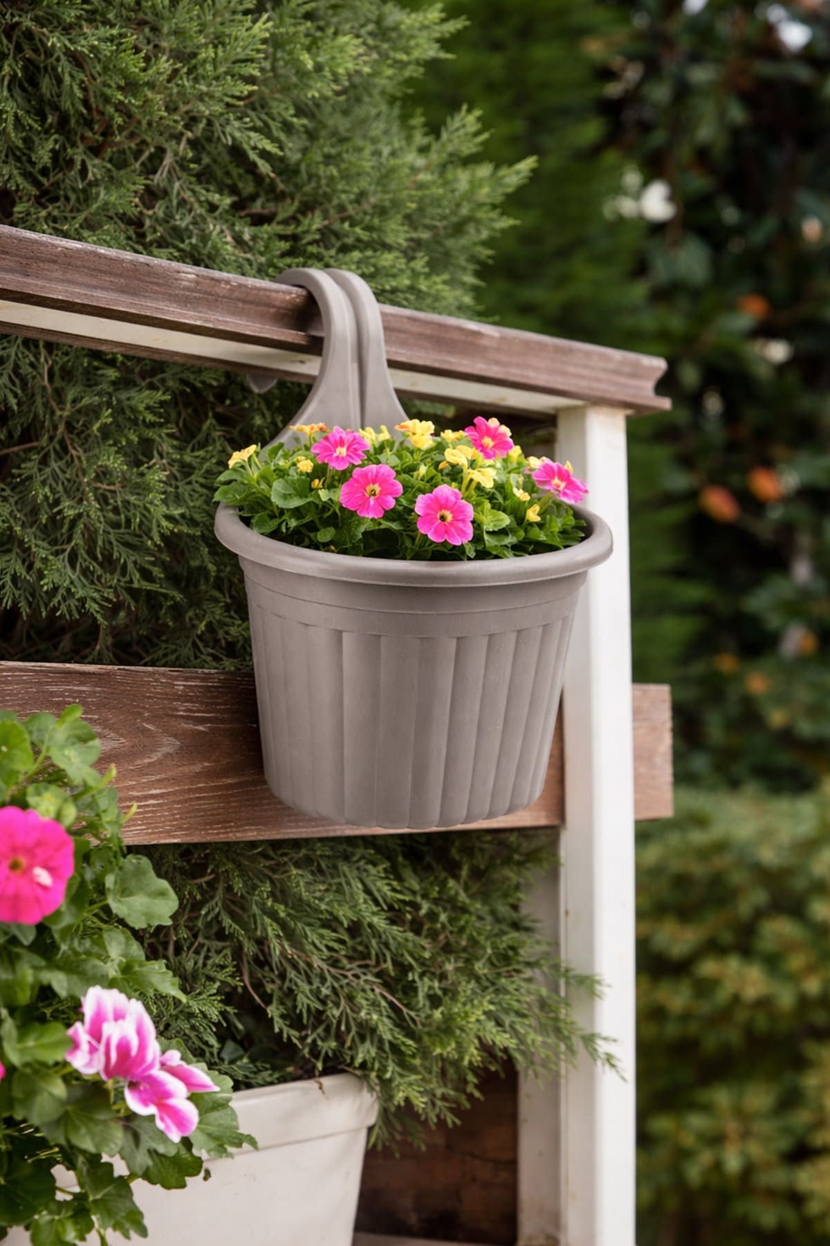 Serinova TOM1 Tombik Balkon Saksı No:1 - 3 Litre