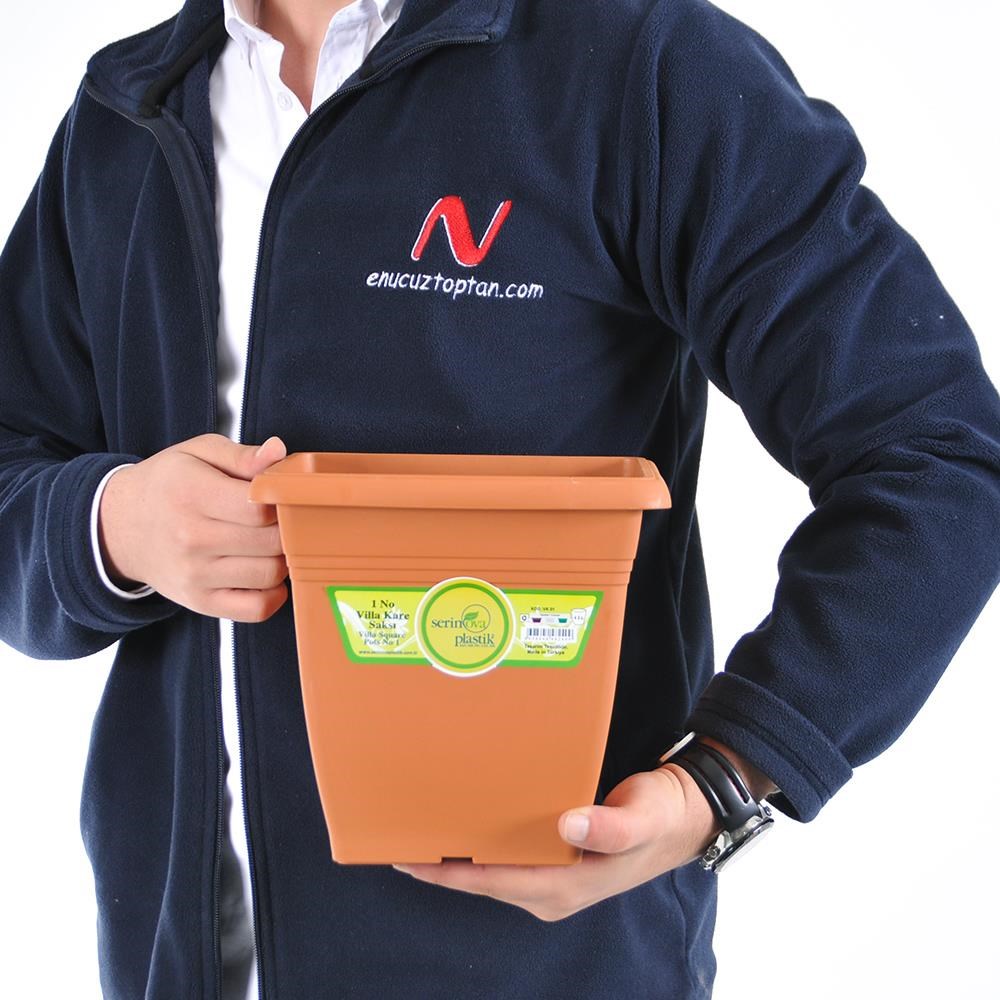 Serinova VK01 illa Kare Dış Mekan Saksı 4,6 Litre